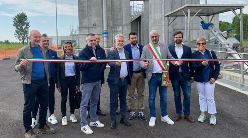 Acque Bresciane, inaugurazione del nuovo impianto di depurazione e collettamento del Comune di Mairano