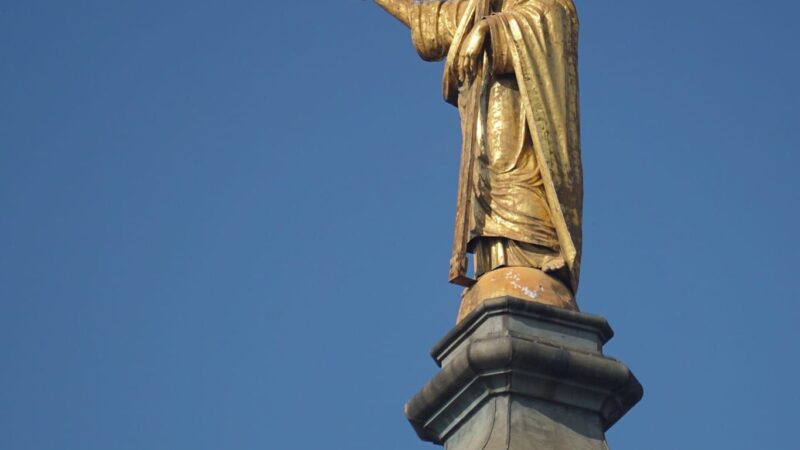 Cristo sul campanile di Ospitaletto