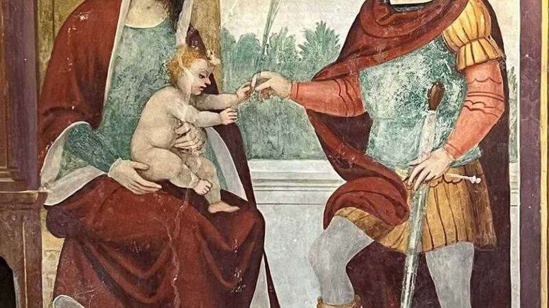 affreschi Santa Maria di Lovernato 1
