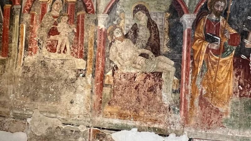 affreschi Santa Maria di Lovernato 4