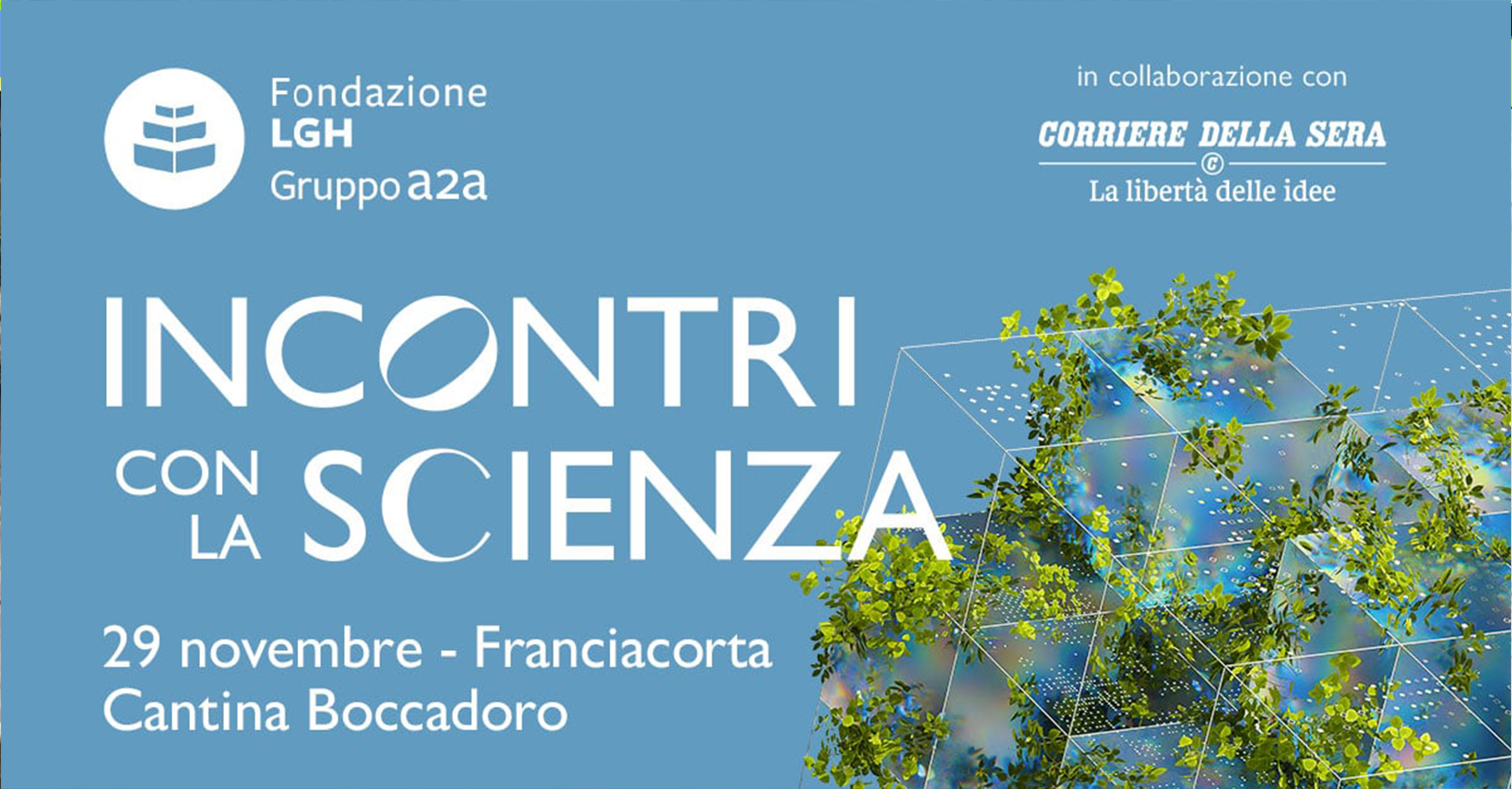 Gli incontri con la scienza di Fondazione LGH arrivano in Franciacorta