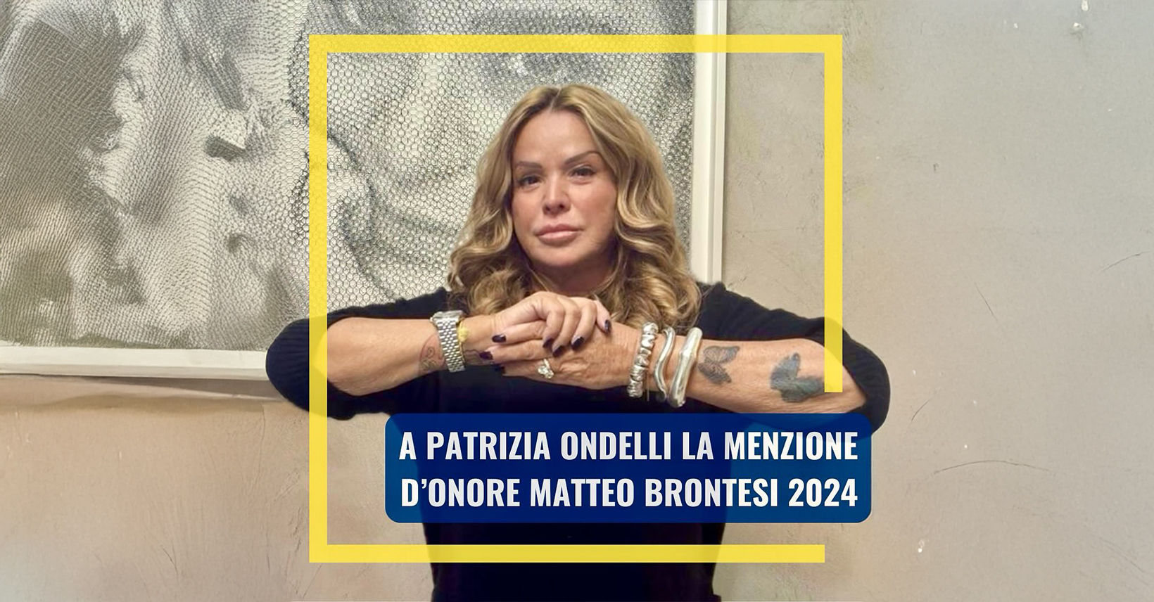 A Patrizia Ondelli la menzione d'onore "Matteo Brontesi" 2024